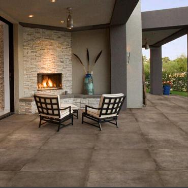 Solido Ceramica 30MM Concreto Tobacco V2 tegel 60x60x3 cm.