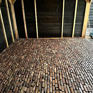 SBP23, Oude Gebakken Klinkers, Breukwaal, Ongelijke Lengtes, In Big-Bag