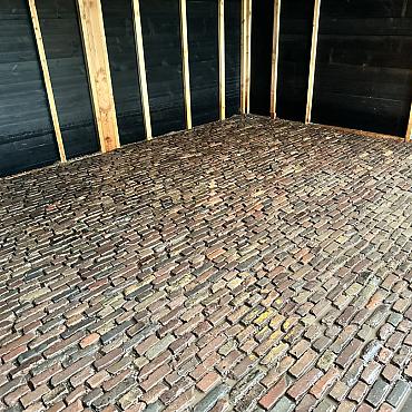 SBP23, Oude Gebakken Klinkers, Breukwaal, Ongelijke Lengtes, In Big-Bag