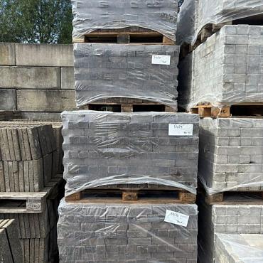 P073, Oude Gebakken Klinkers, Dikformaat, Rood-Bruin