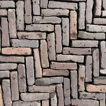 V47, Oude Gebakken Klinkers, Waalformaat, Rood-Paars