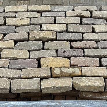 P020, Oude Gebakken Klinkers, Dikformaat, Genuanceerd