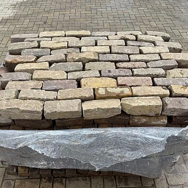 P020, Oude Gebakken Klinkers, Dikformaat, Genuanceerd