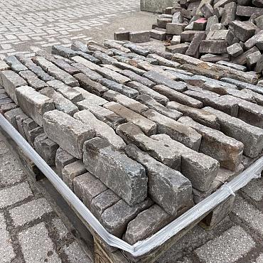 SBP01, Gebakken Klinkers, Waalformaat, Antiek, Bont-Nuance