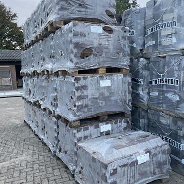 SBP16, Gebakken Klinkers, Platkeiformaat, Rood-Oranje