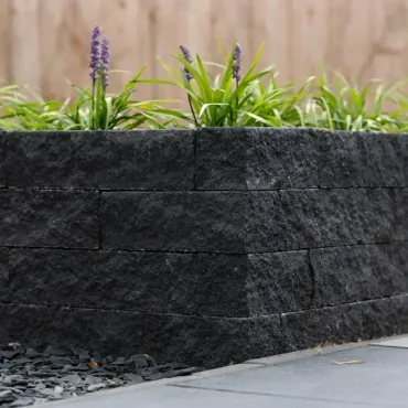 Wallblock Split 12x12x30 Antraciet