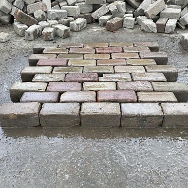 SBV08L, Oude Gebakken Klinkers, Keiformaat, Genuanceerd