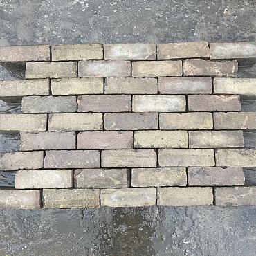 WDra, Oude Gebakken Klinkers, Dikformaat, Geel-Brons