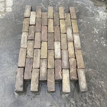 WDra, Oude Gebakken Klinkers, Dikformaat, Geel-Brons