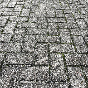 Gebruikte Betonklinkers, Grijs 8cm, werk Zwolle