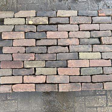 V65, Oude Gebakken Klinkers, Dikformaat, Genuanceerd