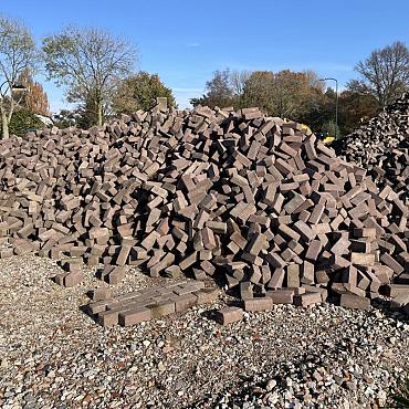 WBL, Gebakken Klinkers, Platkeiformaat, Rood-Oranje