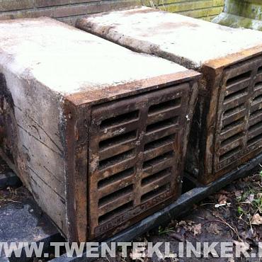 Gebruikte kolken, afvoerput, afvoerkolk, afwateringsput