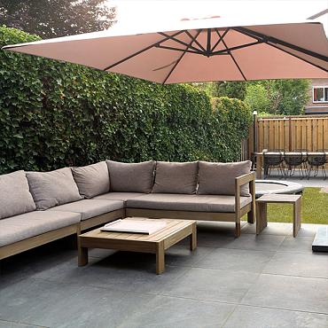 Solido Ceramica 30MM Slate Grey 60x60x3 cm.