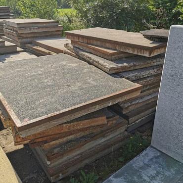 Diverse, Gebruikte, Betonplaten, Stelconplaten, met/zonder hoeklijn