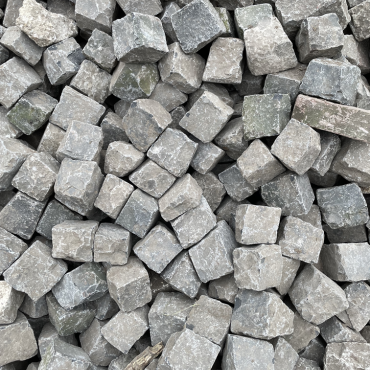 SBP21, Natuursteenkeien, kasseien, Basalt, graniet, 10x10x10 in bigbag