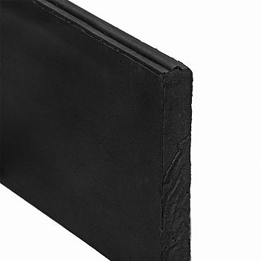 Betonplaat , Antraciet gecoat, 3,5 x 25 x 184cm