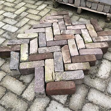 SBP14, Oude Gebakken Klinkers, Dikformaat, Rood Genuanceerd, OB