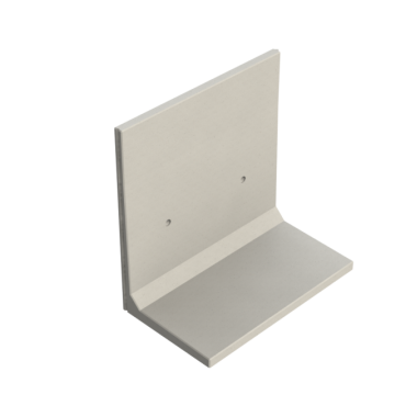 Keerwand CBX 200 - 200X115X200 - BETONGRIJS