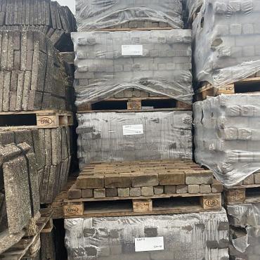 SBP11, Oude Gebakken Klinkers, Dikformaat, Geel-Brons