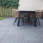 Solido Ceramica 30MM Cittadella Nero 90x90x3 cm.