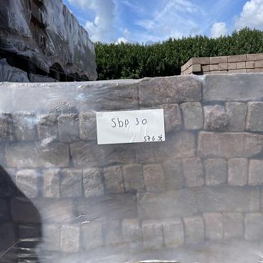 SBP30, Oude Gebakken Klinkers, Dikformaat, Rood Bont