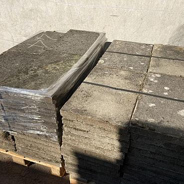 P065, Gebruikte Betontegels, 40x60x5cm, Grijs