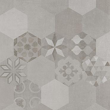 Boston Decor, Lichtgrijs, 70 x 70 x 3,2cm