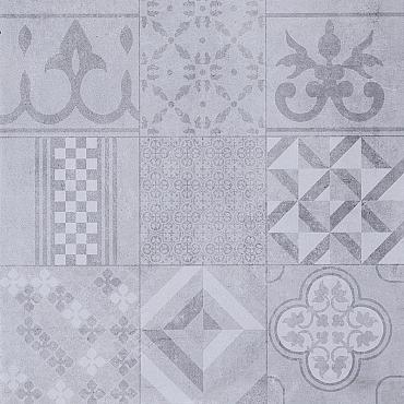 Cremona Mosaico, Grijs, 60 x 60 x 4cm