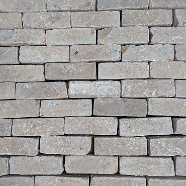 V111, Oude Gebakken Klinkers, Dikformaat, Geel-Brons, ob