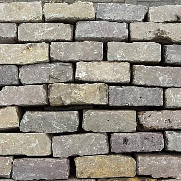 P020, Oude Gebakken Klinkers, Dikformaat, Genuanceerd