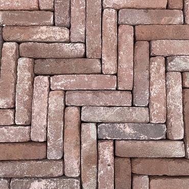 SBP15, Gebakken Klinkers, Waalformaat, Bruin-Rood