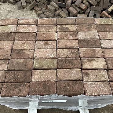 SBP31, Gebakken Klinkers, Platkeiformaat, Rood-Bruin