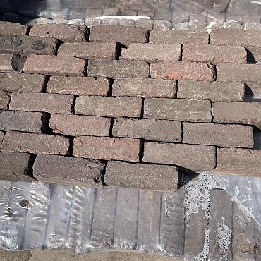 SBP30, Oude Gebakken Klinkers, Dikformaat, Rood Bont
