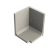 Keerwand CBH 125 - 100/100X85X125 - BETONGRIJS