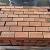 Ca. 7,5m², Gebakken Klinkers, Keiformaat, Rood, P052