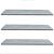 Vijverrand 100x30x3 cm Dark Grey (6 zijdes verzoet, 8 facetranden)