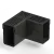 Star Drain 65/100 Hoekstuk - Zwart (Aluminium)