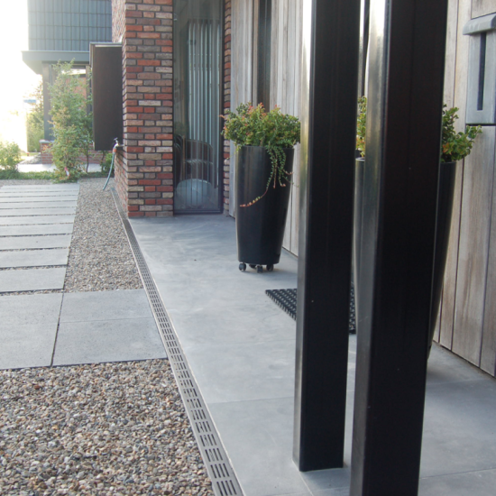 Star Drain 65/100 Lijngoot - Zwart (Aluminium) 100cm