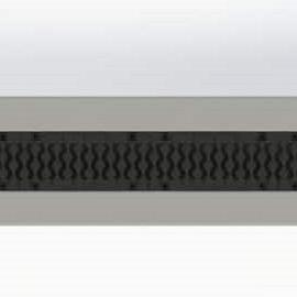 Roostergoot 150 - E600 - 50X200X33 - BETONGRIJS