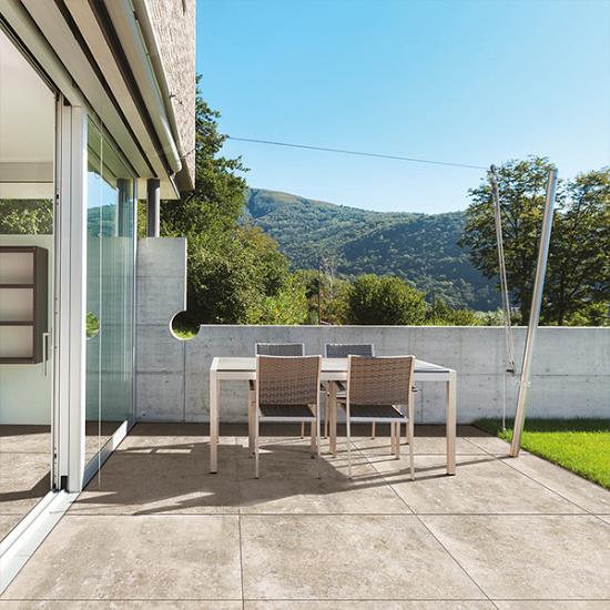 Solido Ceramica 30MM Disegno Latteo 90x90x3 cm.