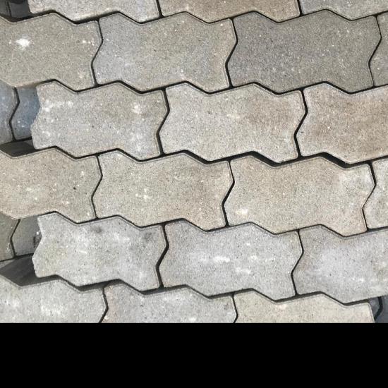 P040, Betonklinkers, Profielstenen, Grijs