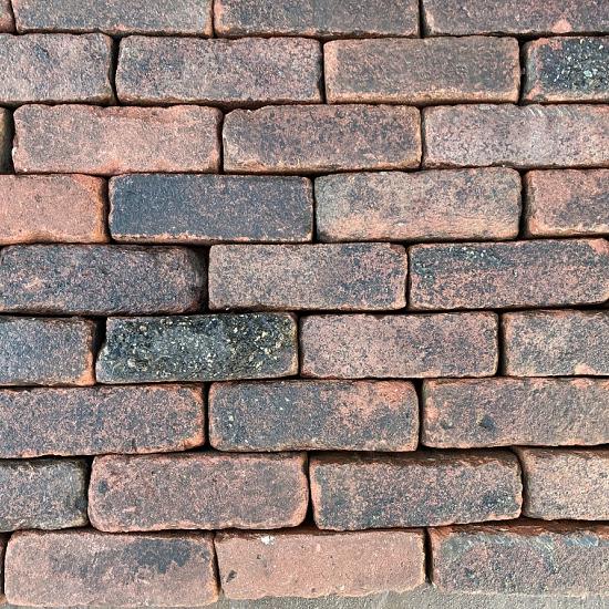 V57, Oude Gebakken Klinkers, Dikformaat, Rood-Bruin, OB