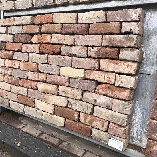 P009, Oude Gebakken Klinkers, Dikformaat, Genuanceerd