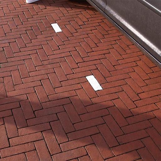 LF 65 Amsterdams rood bezand ongetrommeld