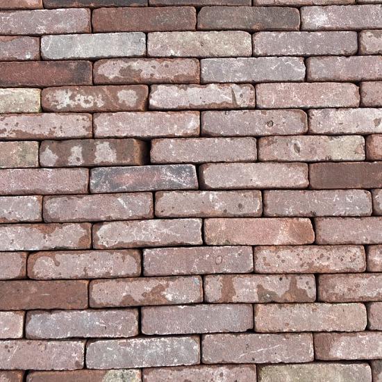 SBP32, Oude Gebakken Klinkers, Waalformaat, Rood-Bruin