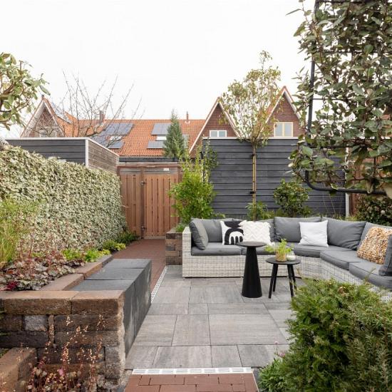 Chaumont, Grijs/Zwart, 60 x 60 x 5cm