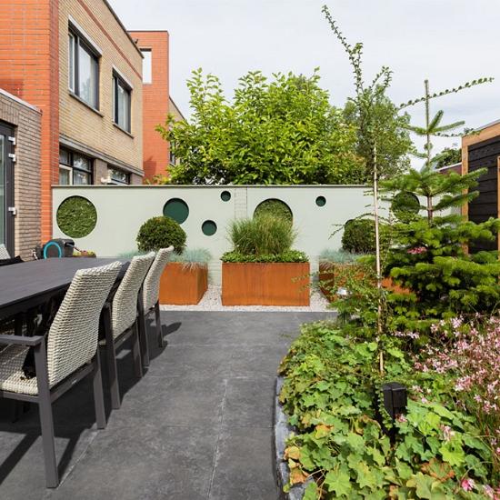 Firenze, Grijs, 70 x 70 x 3,2cm