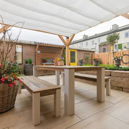 Halifax Natural , Lichtbruin , 45 x 90 x 3cm