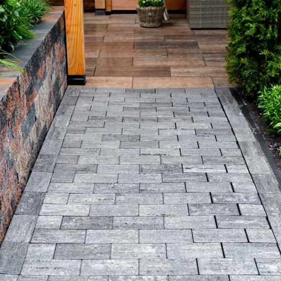 Daily, Grijs/Zwart, 10,5 x 21 x 8cm